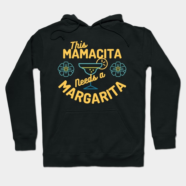 This Mamacita Needs a Margarita Mom Hoodie by DetourShirts